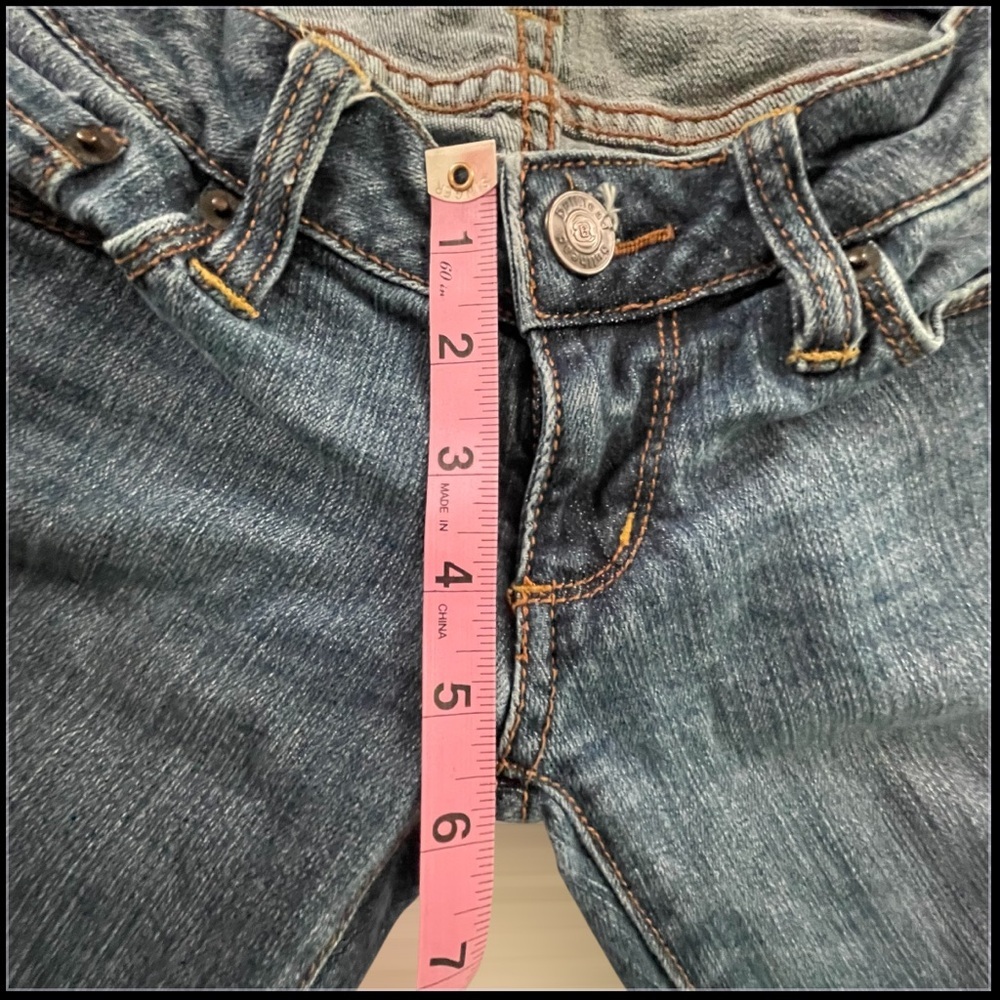 Bullhead Vintage Low Rise Women's Blue Jeans - Picture 8 of 14